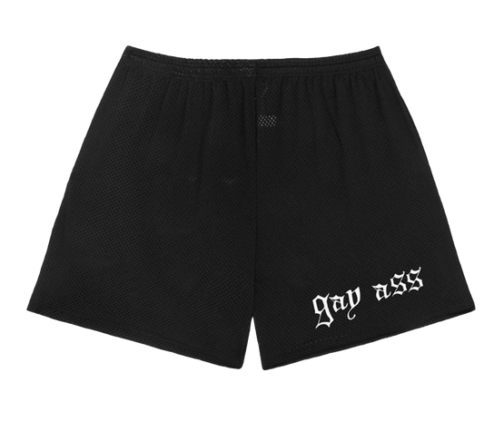 Gay Ass Mesh Shorts