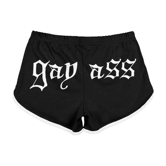 Gay Ass Shorts - Black