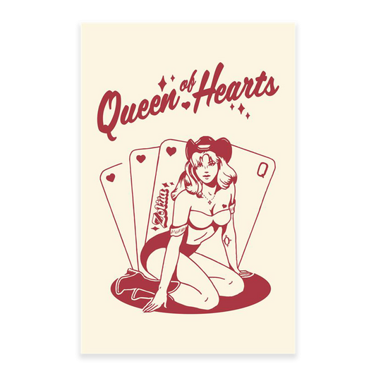 Queen of Hearts Poster